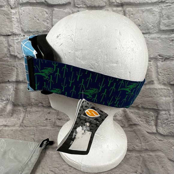 Smith Optics Adult Tinted Lens Adjustable Racing BMX Ski Goggles Carrying Bag - Picture 6 of 6